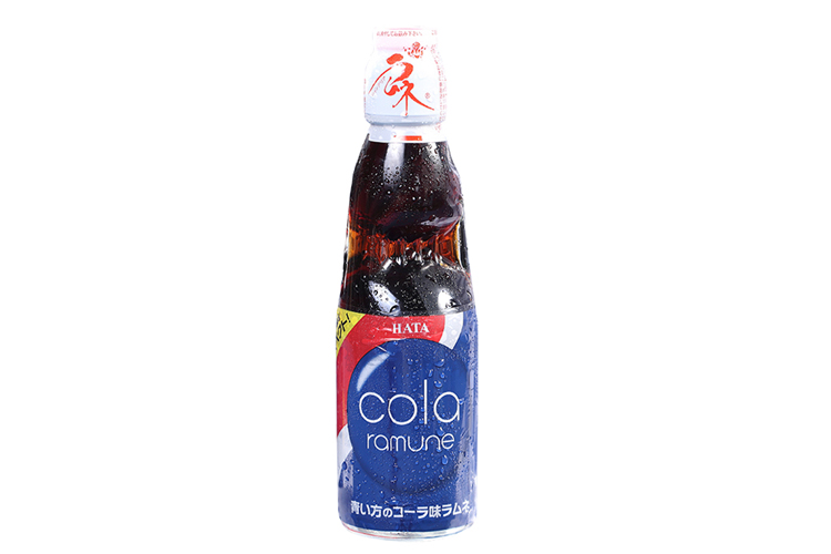 BIN RAMUNE CARBONATED SOFT DRINK LEMON COLA 200ML